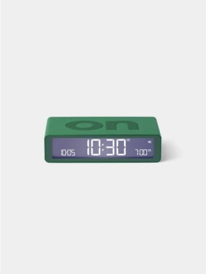 FLIP DIGITAL ALARM CLOCK NEW GREEN