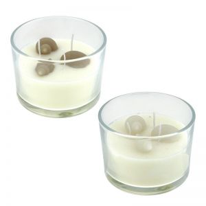 CANDLE SHELL  BEIGE