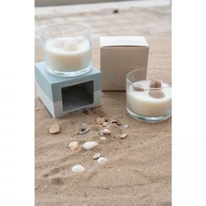 CANDLE SHELL  BEIGE