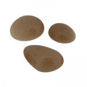 TABLE LAMP PEBBLE LED - SET VAN 3 BEIGE