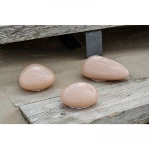 TABLE LAMP PEBBLE LED - SET VAN 3 BEIGE