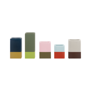 KLEINE VAASJES - SET VAN 5 