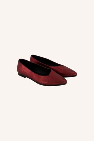 LEATHER METATIC BALERNIA ROOD