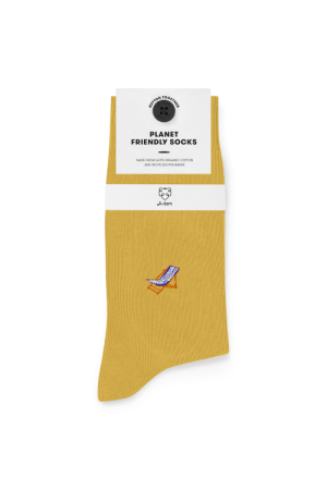Casual Socks Ochre Beach Chair  