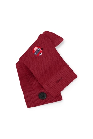 Casual Socks Red Viewer Emb 