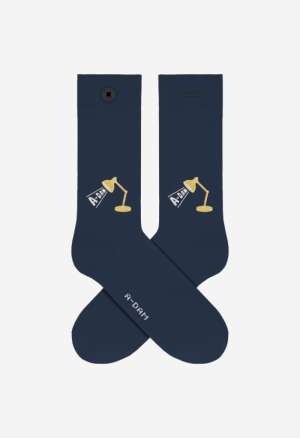 Casual Socks Dark Denim Lamp Int 
