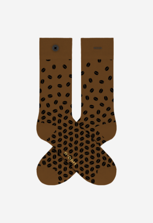 Casual Socks Coffee Liguer Falling Beans Int 