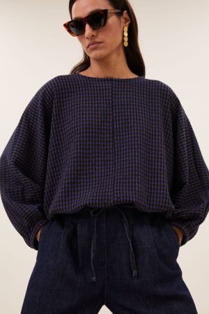 GAYA BLOUSE GALAXY BLACK