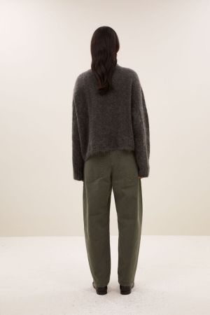 VASILE PULLOVER MOSS BROWN