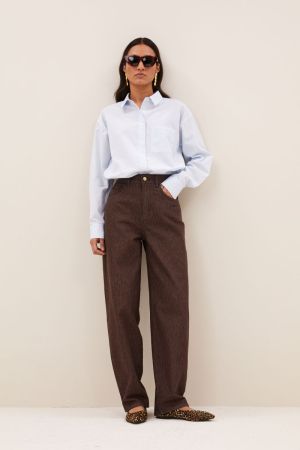 LEW STRIPE JEANS COPPER STRIPE
