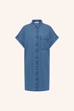 HELLA DENIM DRESS MEDIUM DENEM
