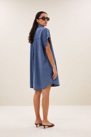 HELLA DENIM DRESS MEDIUM DENEM