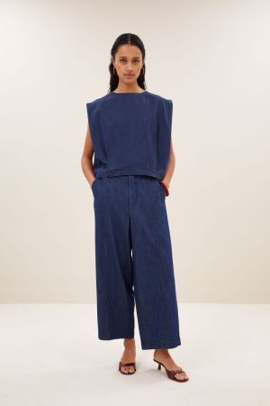 FUJI DENIM PANTS DARK DENIM