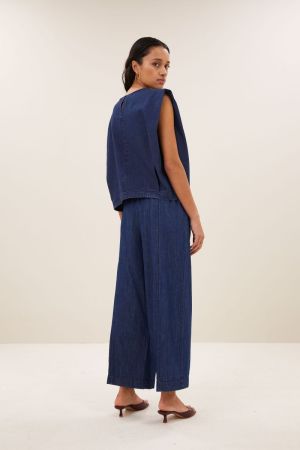 FUJI DENIM PANTS DARK DENIM
