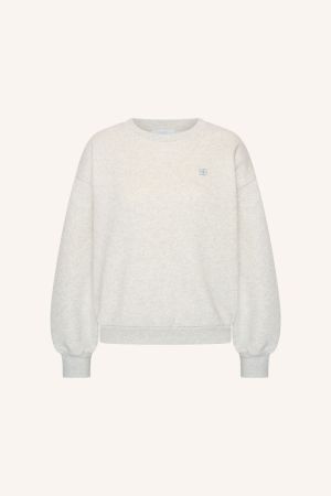 LILI AMOR SWEATER LIGHT GREY MELE