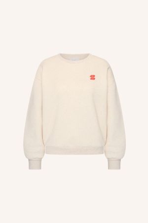 LILI COAST MELANGE SWEATER OYSTER MELEE