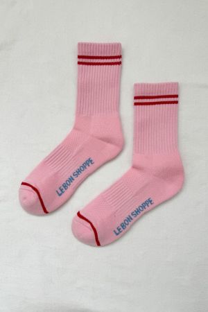 BOY FRIEND SOCKS AMOUR PINK