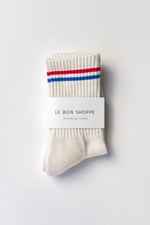 BOY FRIEND SOCKS MILK
