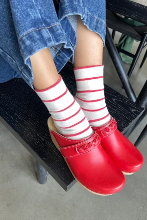 WALLY SOCKS CANDY CANE
