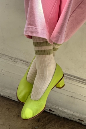VARSITY SOCKS GUACAMOLE