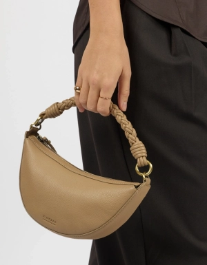 LEO MINI TWISTED HANDLE - DARK SAND SOFT  DARK SAND 