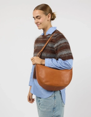 LEO MAXI - WILD OAK SOFT GRAIN LEATHER WILD OAK