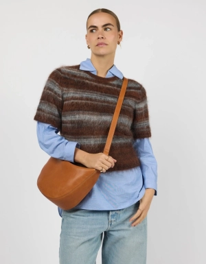 LEO MAXI - WILD OAK SOFT GRAIN LEATHER WILD OAK