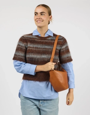 LEO MAXI - WILD OAK SOFT GRAIN LEATHER WILD OAK
