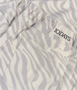 WESTERN PANTS ZEBRA ECRU 