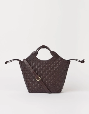 MARA MIDI - CHOCOLATE WOVEN CLASSIC  CHOCOLATE