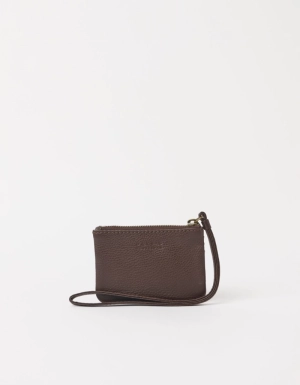 LEXI MINI - CHOCOLATE WOVEN CLASSIC LEATHER CHOCOLATE