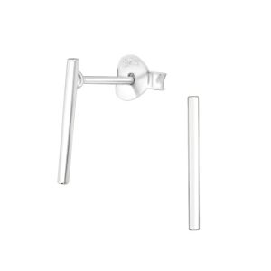 STAAFJE - 925 SILVER EAR STUDS SILVER