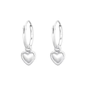 HANGER HARTJES - 925 SILVER EAR STUDS  SILVER