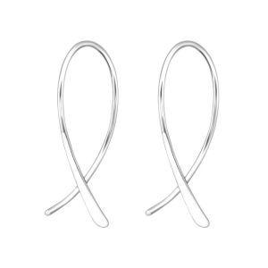 HANGERS - 925 SILVER EARSTUDS SILVER