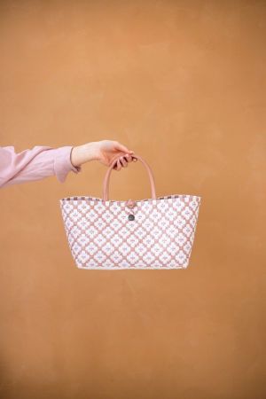 MINI MOTIF SHOPPER COPPER BLUSH