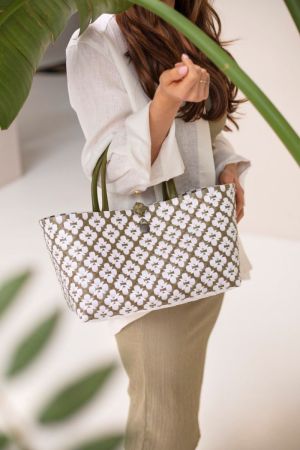 MINI MOTIF SHOPPER OLIVE