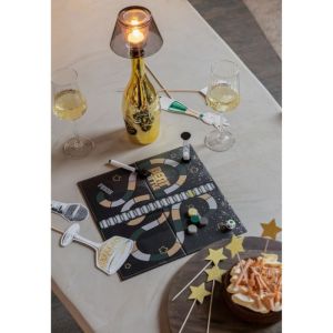 FIEN - FLES THEELICHTHOUDER ZWART