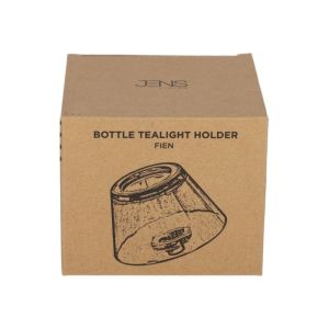 FIEN - FLES THEELICHTHOUDER ZWART
