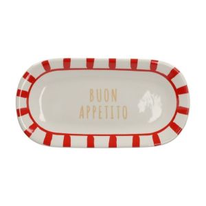 BUON APPETITO SERVEERBORD ROOD
