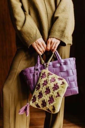 LEELA ACCESSORIES WASABI PURPLE MIX WASABI PURPLE