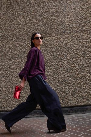 SEF SOLID PANTS DARK NAVY
