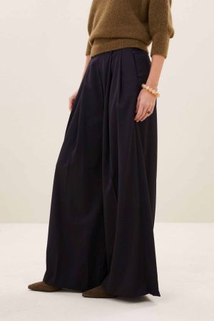 SEF SOLID PANTS DARK NAVY