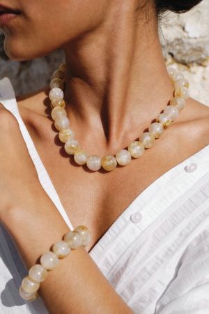 MICKY NECKLACE IVORY