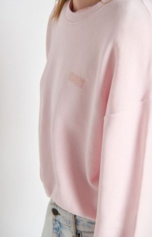 SWEAT COURT ML COL ROND LOGO CONFIS VINT