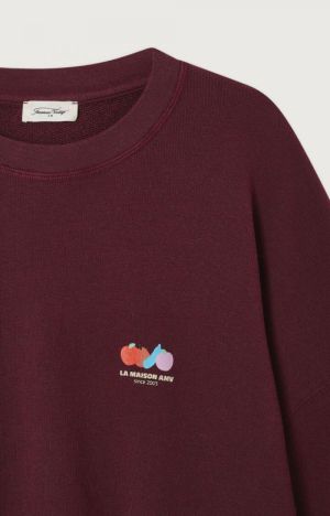 SWEAT AMPLE ML COL ROND LOGO LIEDEVIN