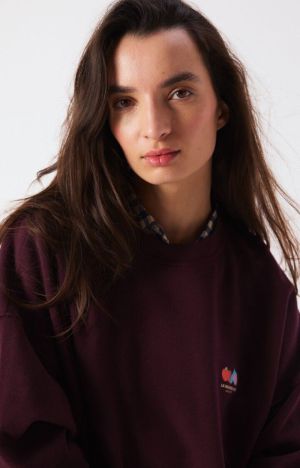 SWEAT AMPLE ML COL ROND LOGO LIEDEVIN
