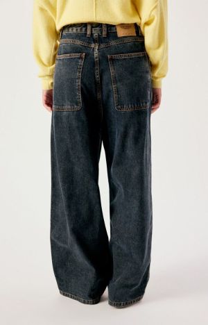 JEANS 5 POSCHES  BLUE BLACK