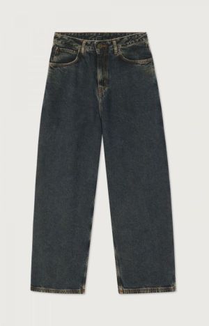 JEANS 5 POSCHES  BLUE BLACK