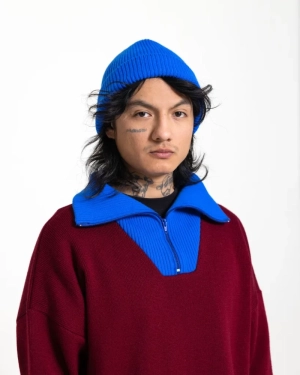 BEANIE COBALT