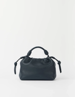 KIKI MINI -UNIVERSE BLUE SOFT GRAIN LEATHER UNIVERSE BLUE